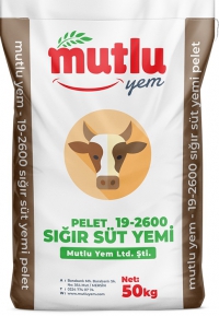 19-2600 <br>sığır süt yemi pelet 