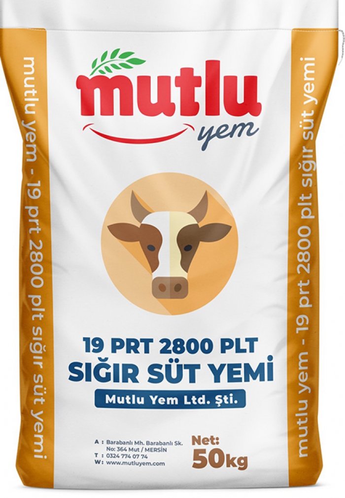 19-2800 <br>plt sığır süt yemi